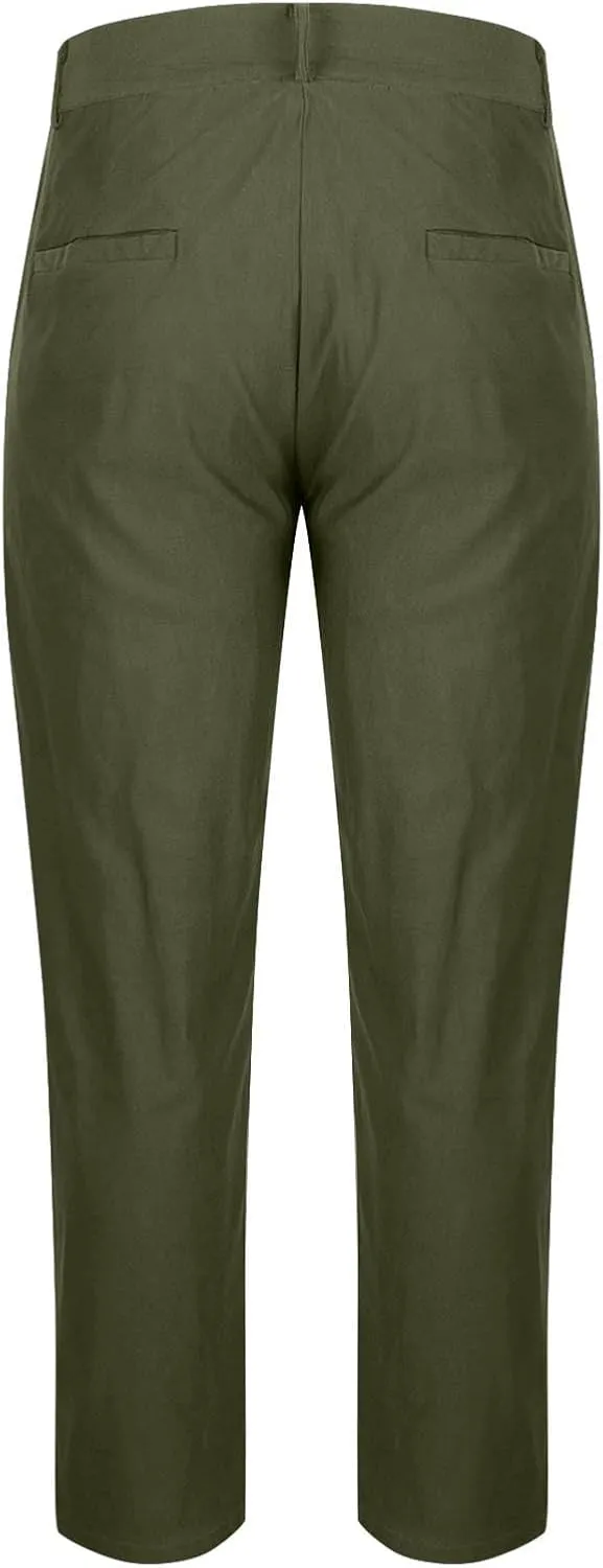 Men's Pants Stretch Lightweight Casual Slim Fit Golf Pant for Men Work Outdoor Fashion Trendy 2025 Spring Trousers