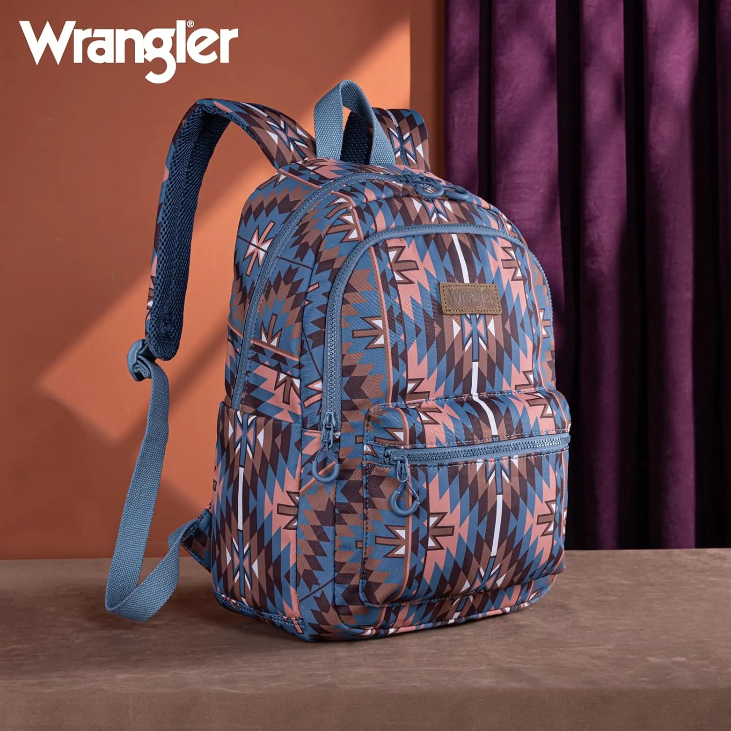 Montana West x Wrangler Aztec Backpack Mommy Daypack Western Travel Bag for Women
