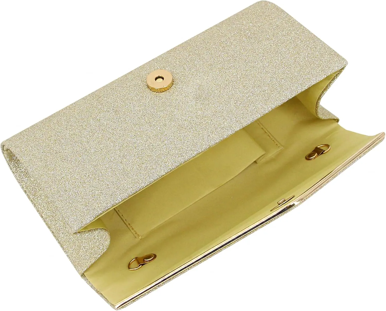 Naimo Women's Sequin Evening Purse Wedding Party Clutch Bag