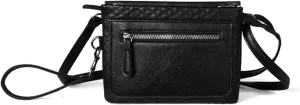 Nollia Vegan Leather Crossbody Bag with Adjustable Strap & Inner Compartment, Quilt Handbag for Women