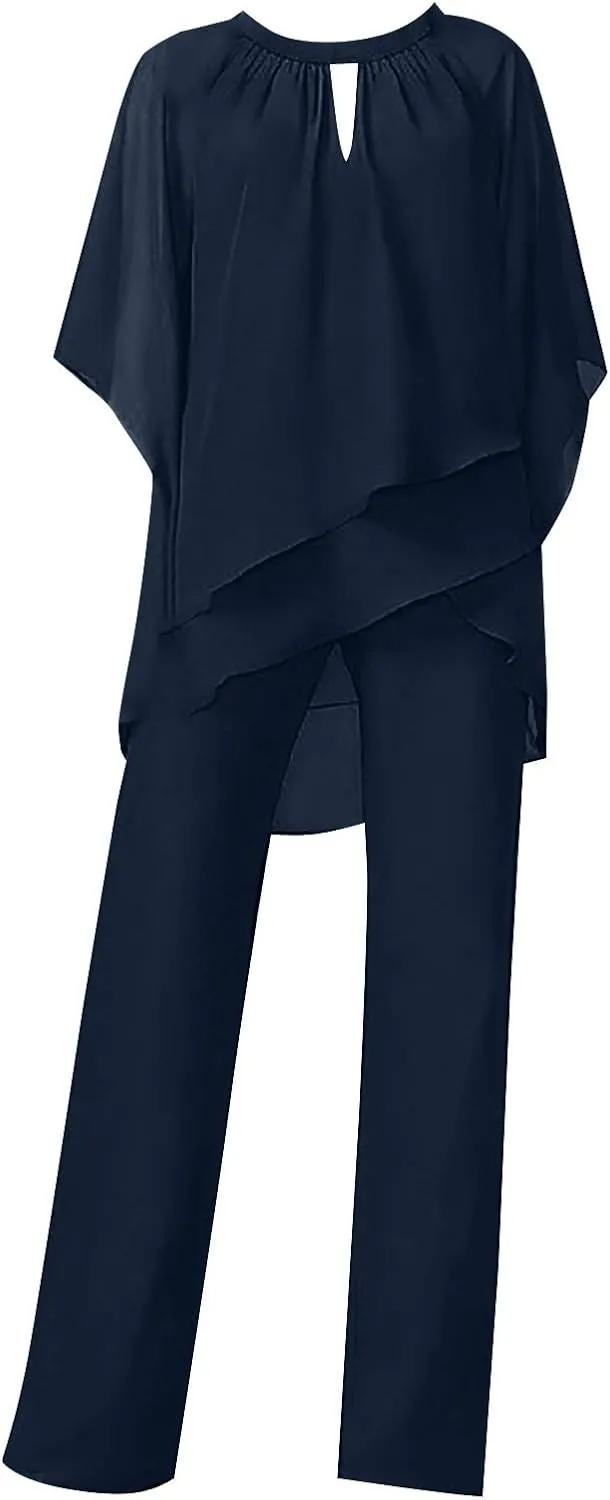 Pants Suits for Women Dressy Sexy 2023 Trendy Blazer and Pants Set Business Wedding Pant Suits Formal 2 Piece Outfits