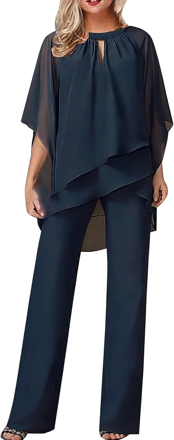 Pants Suits for Women Dressy Sexy 2023 Trendy Blazer and Pants Set Business Wedding Pant Suits Formal 2 Piece Outfits