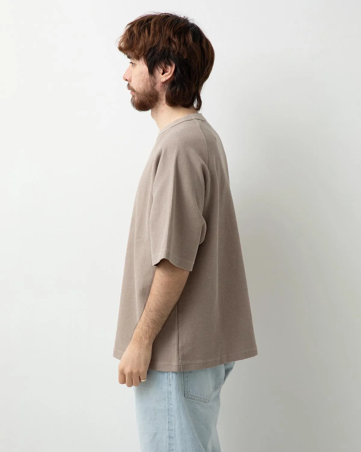 ROUGH&SMOOTH THERMAL RAGLAN TEE