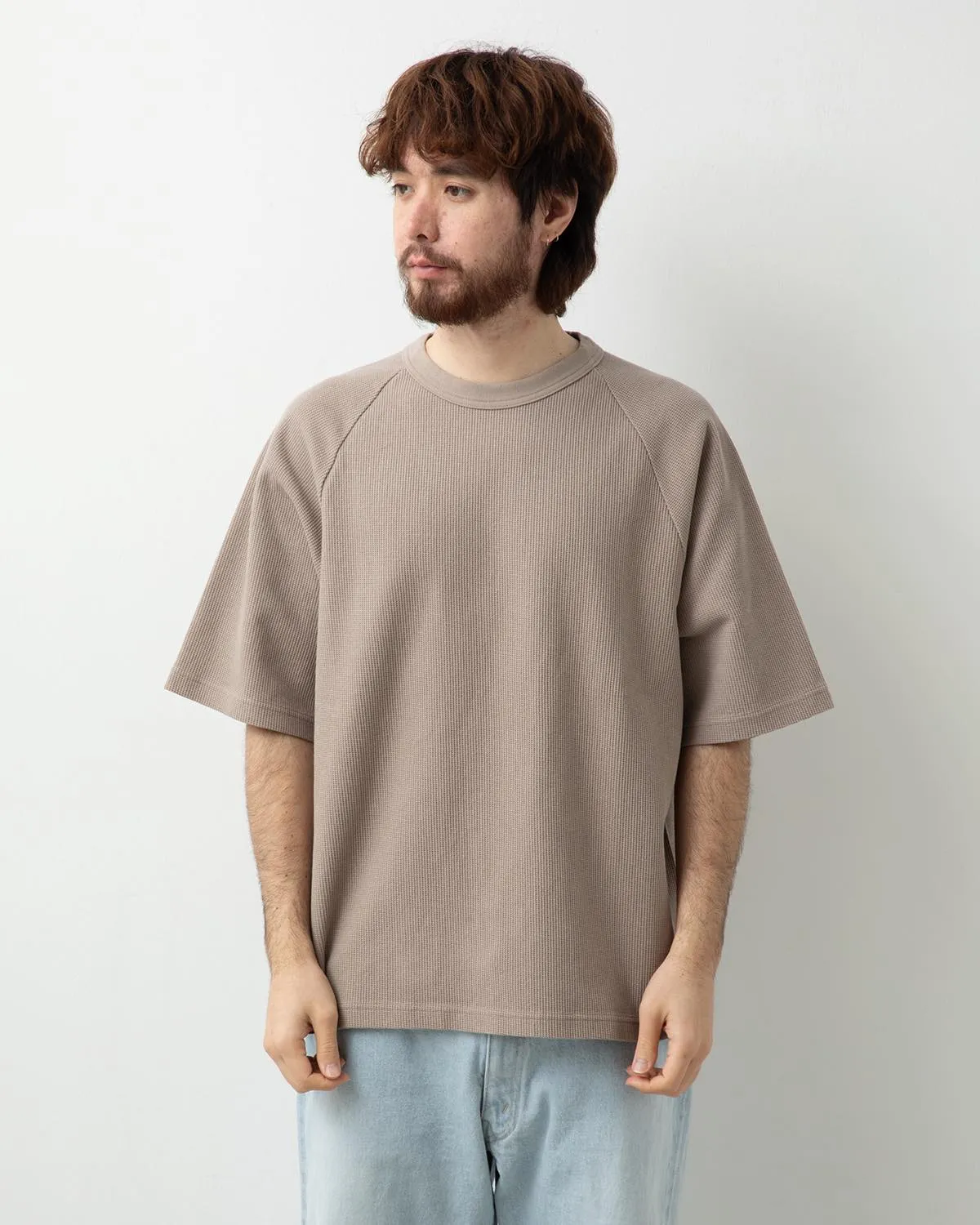 ROUGH&SMOOTH THERMAL RAGLAN TEE