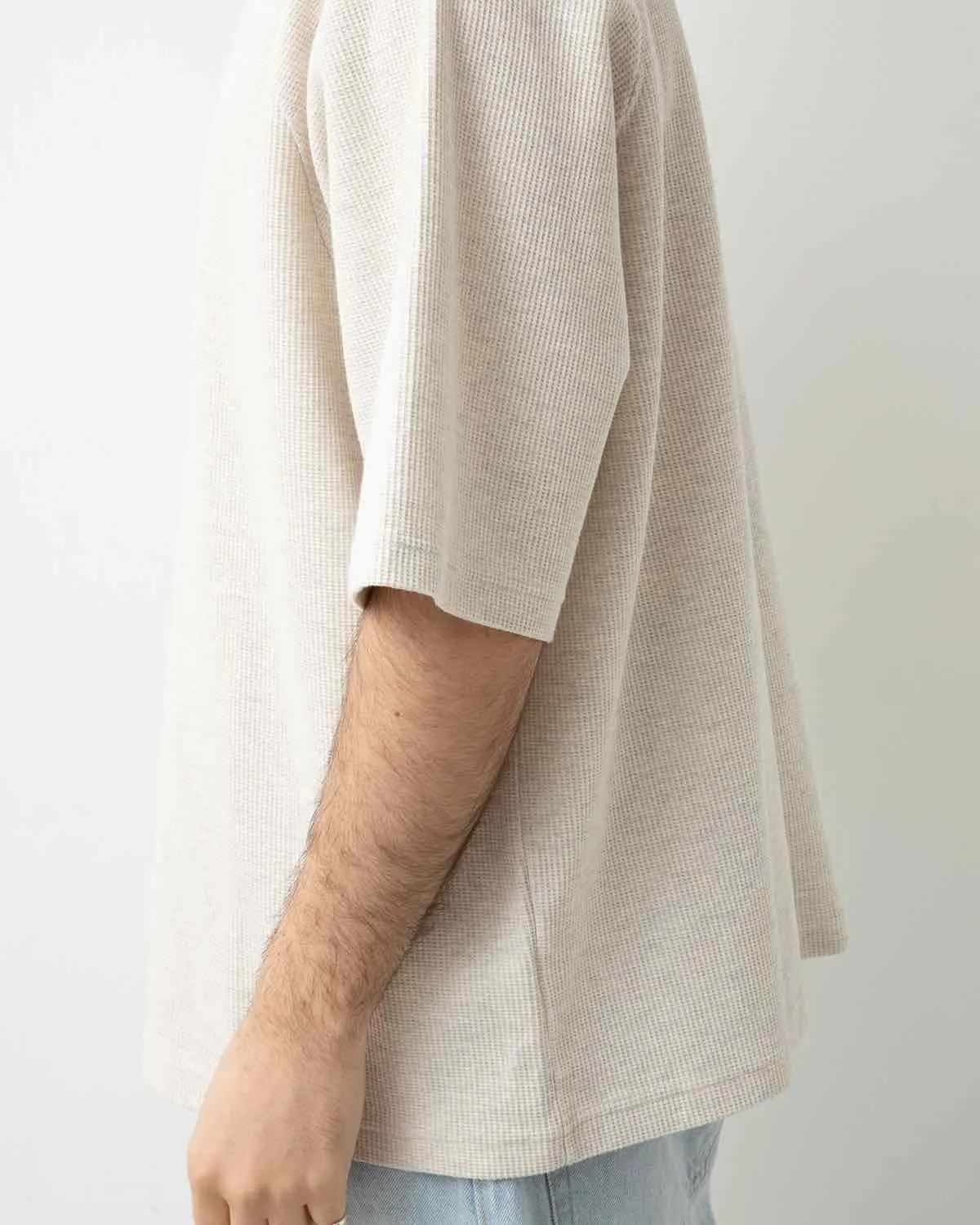 ROUGH&SMOOTH THERMAL RAGLAN TEE