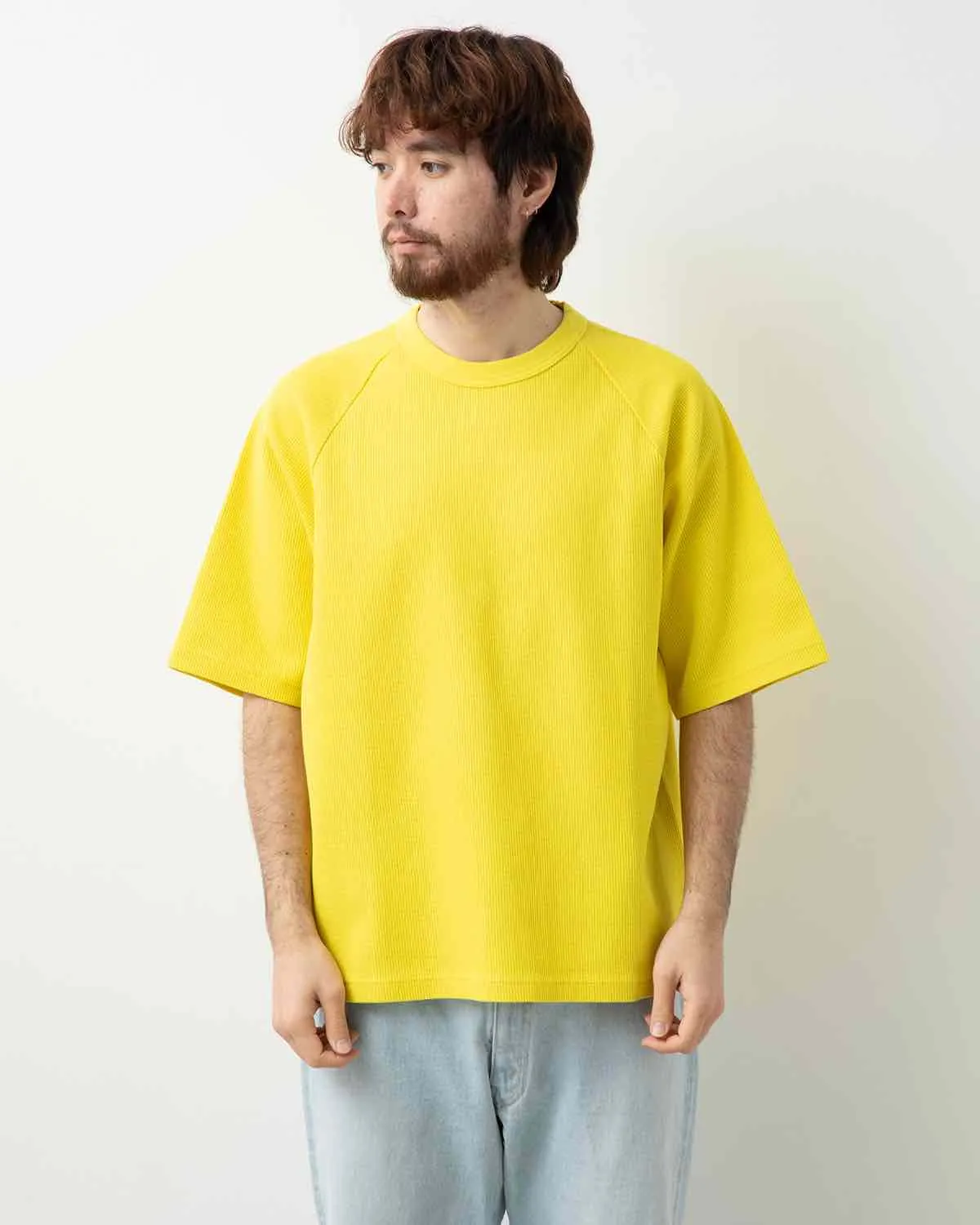 ROUGH&SMOOTH THERMAL RAGLAN TEE