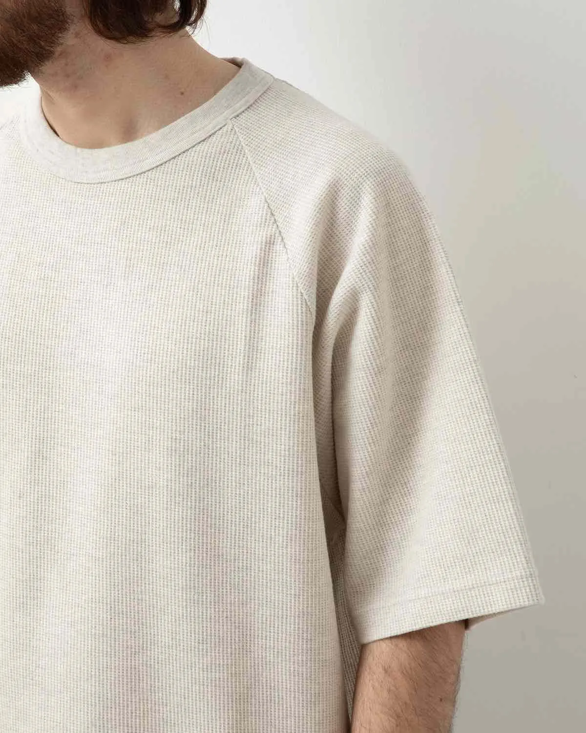 ROUGH&SMOOTH THERMAL RAGLAN TEE