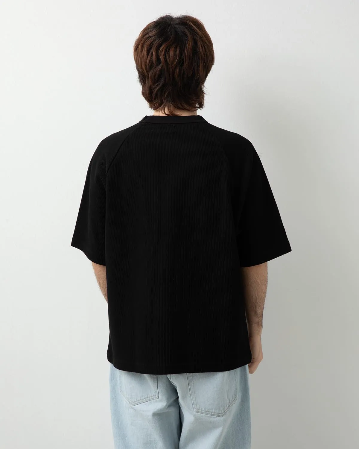 ROUGH&SMOOTH THERMAL RAGLAN TEE