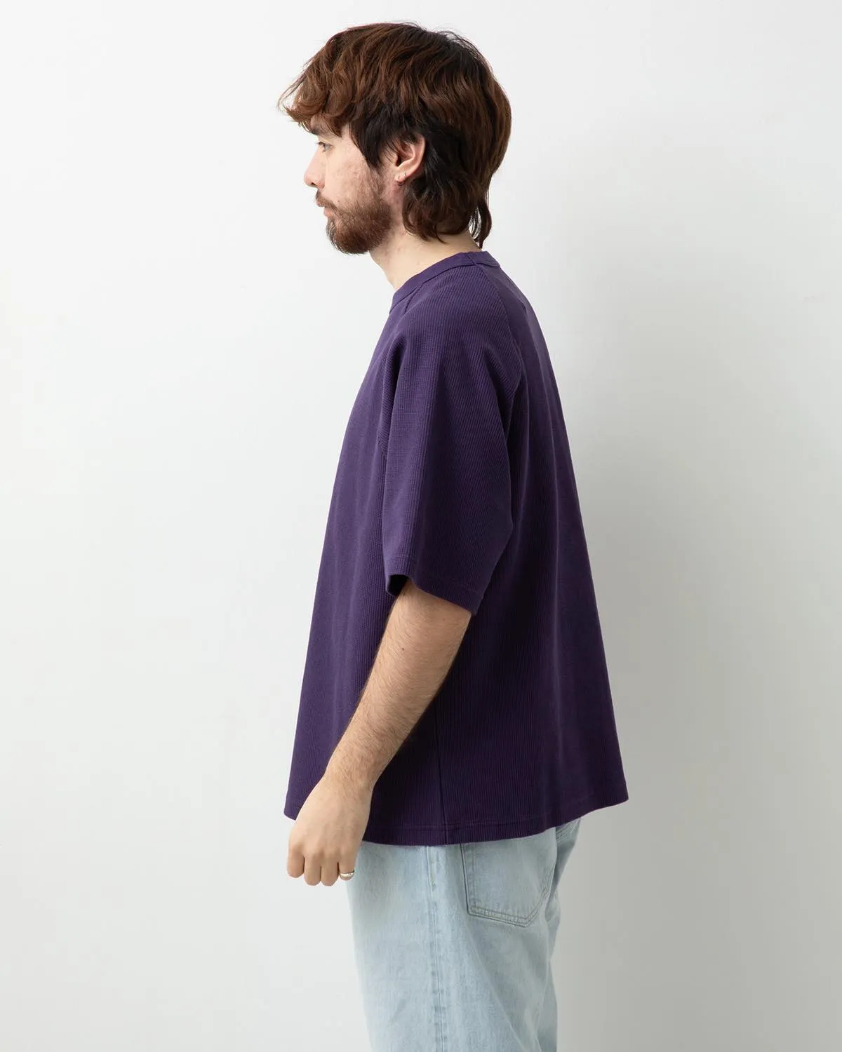 ROUGH&SMOOTH THERMAL RAGLAN TEE