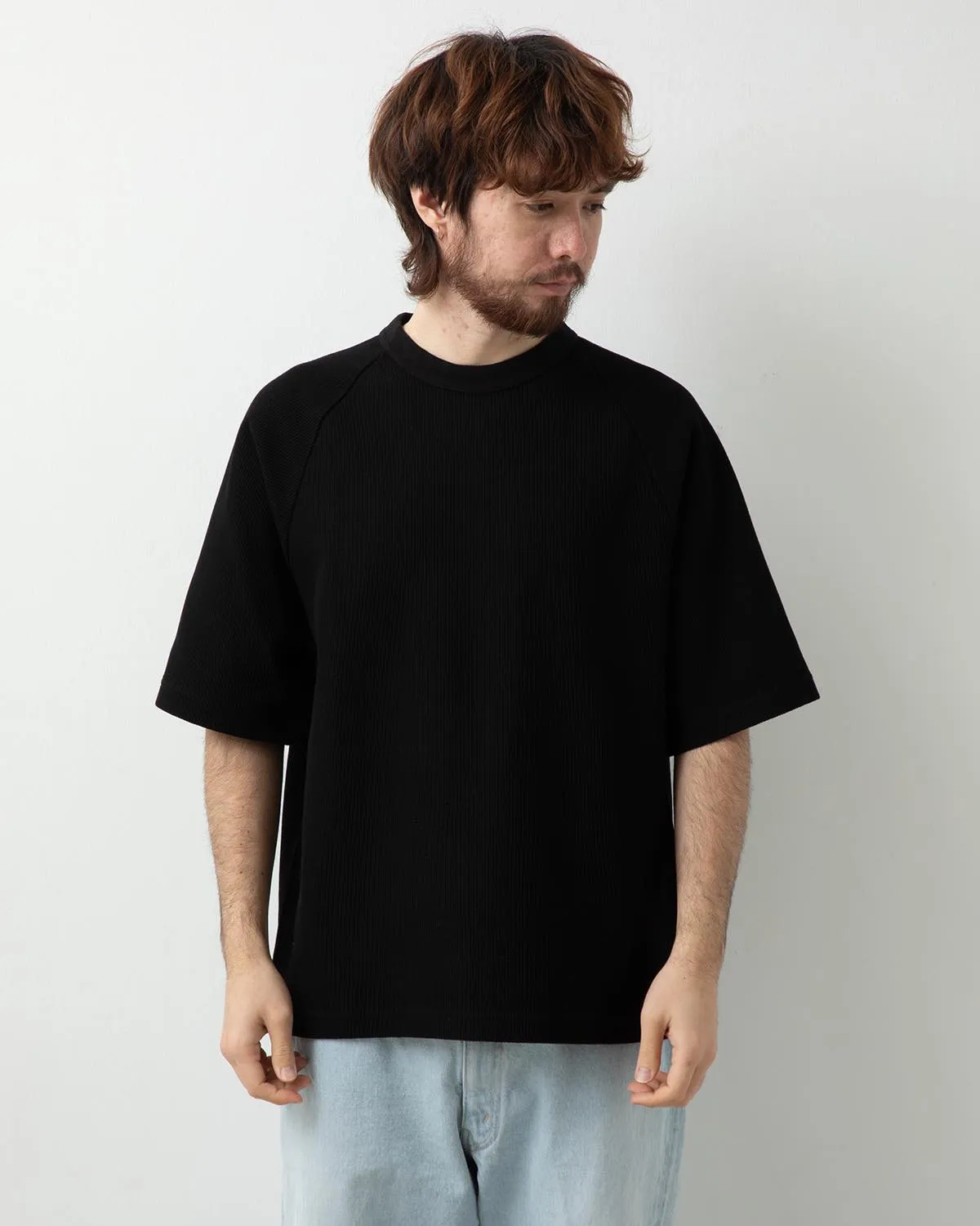 ROUGH&SMOOTH THERMAL RAGLAN TEE