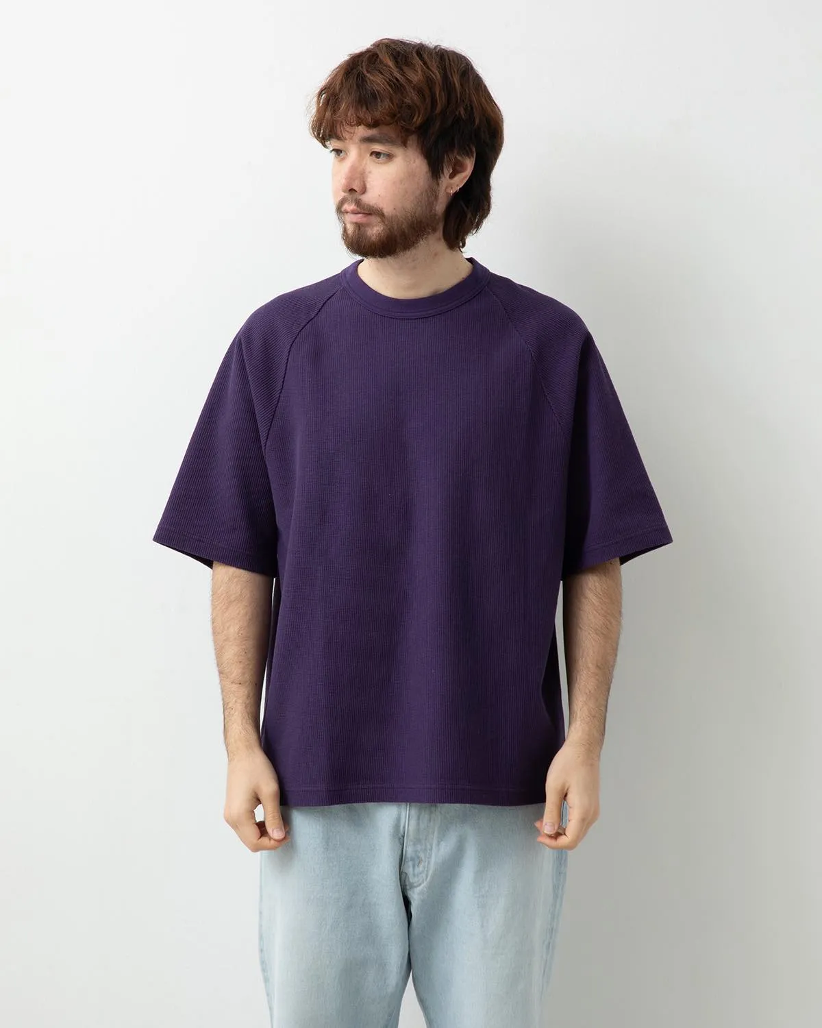 ROUGH&SMOOTH THERMAL RAGLAN TEE