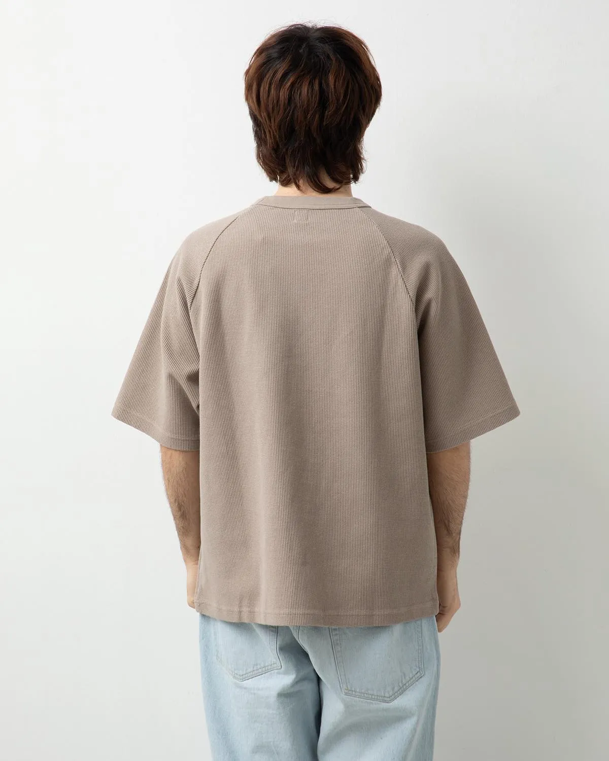 ROUGH&SMOOTH THERMAL RAGLAN TEE