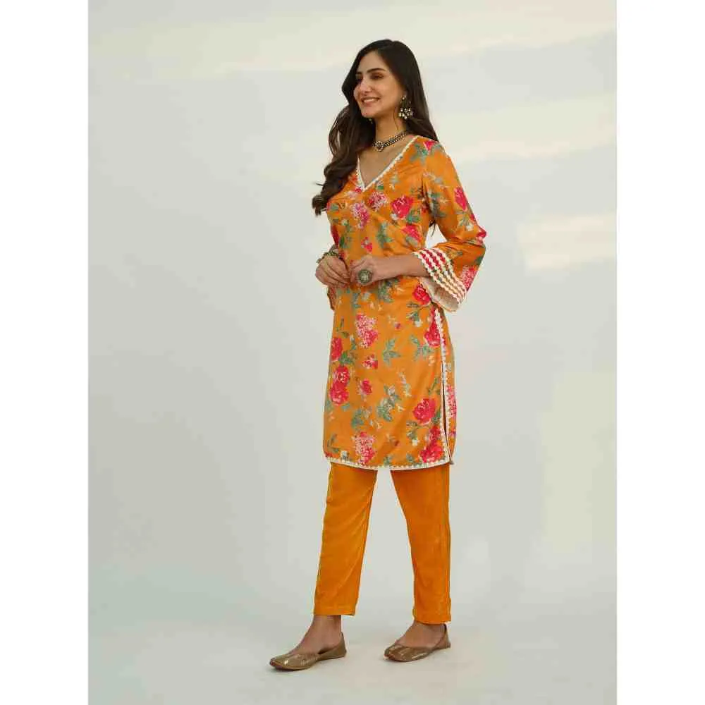 Roze Fareeha Velvet (Set Of 2)