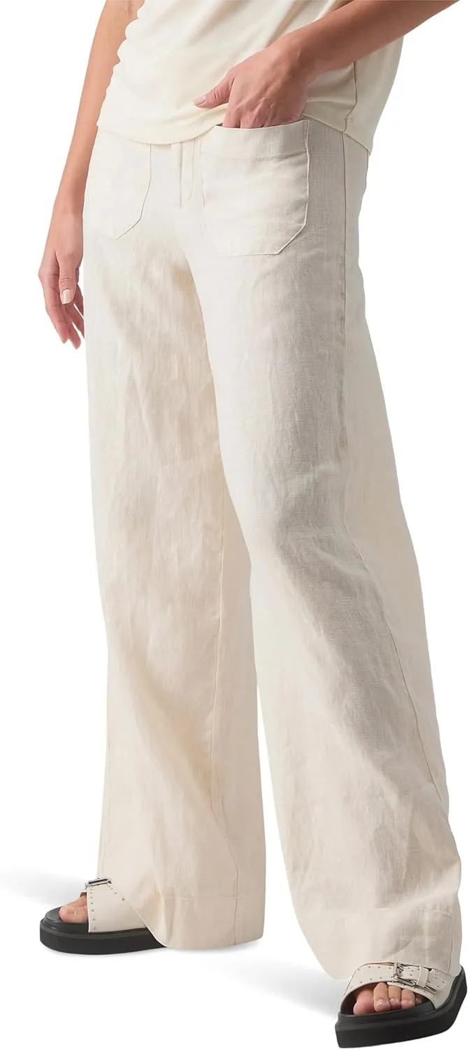 Sanctuary Women's The Linen Marine Wide Leg