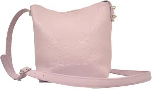 Save On Products Designer Lauren New York Italian Leather Crossbody shoulder Mini Bucket Handbag Spring Summer Orchid Purple