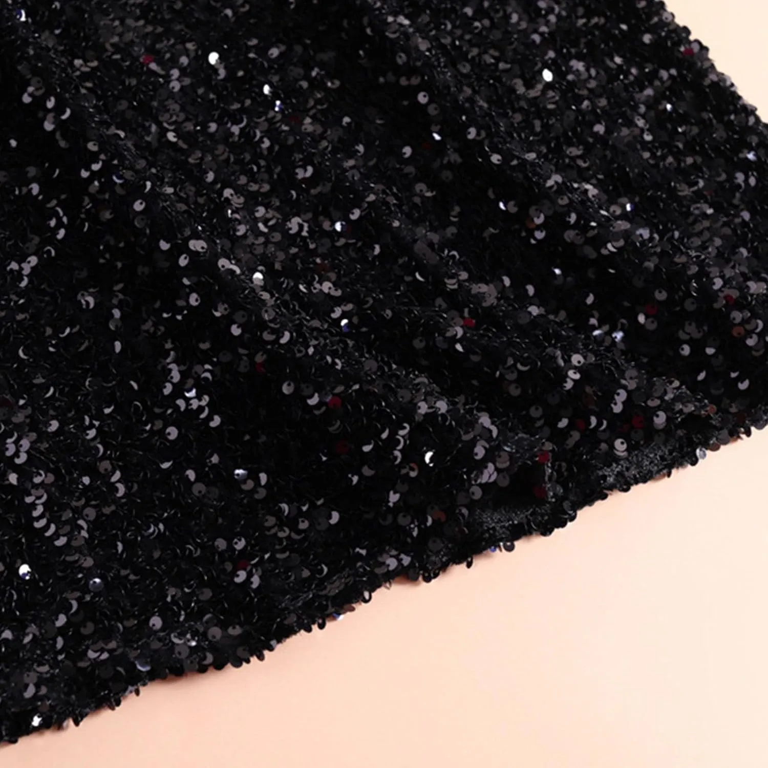 Sequin Maxi Skirt Women Sparkly Evening Outfit Night Out Cocktail Club