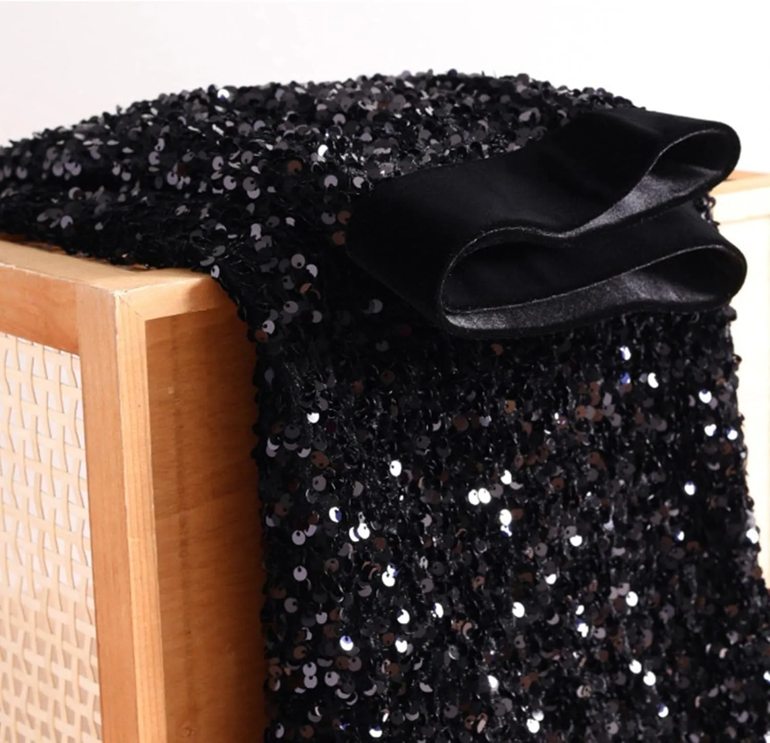 Sequin Maxi Skirt Women Sparkly Evening Outfit Night Out Cocktail Club