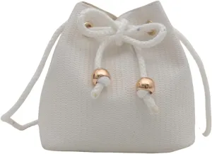 Shoulder HandbagStylish Corduroy Crossbody Bag with Strawberry Designs Bucket Bags Shoulder Purse for Casual Outings and Shopping