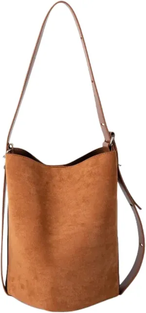 Shoulder HandbagStylish Shoulder Bag for Women Large Capacity Slouchy Bag Retro Bucket Handbag Satchel Underarm Purse for Everyday Use
