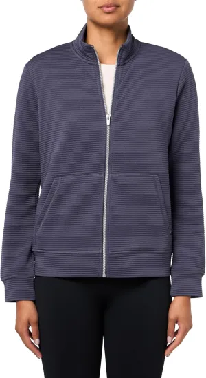 Skechers Women's Mock Neck Jacket with Rose Gold Zipper