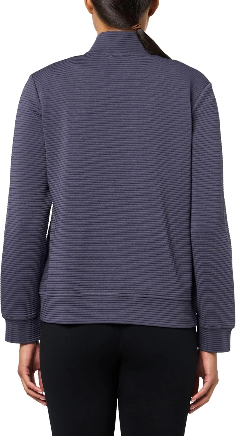 Skechers Women's Mock Neck Jacket with Rose Gold Zipper
