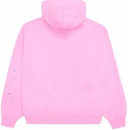 Sp5der Web Hoodie, Pink
