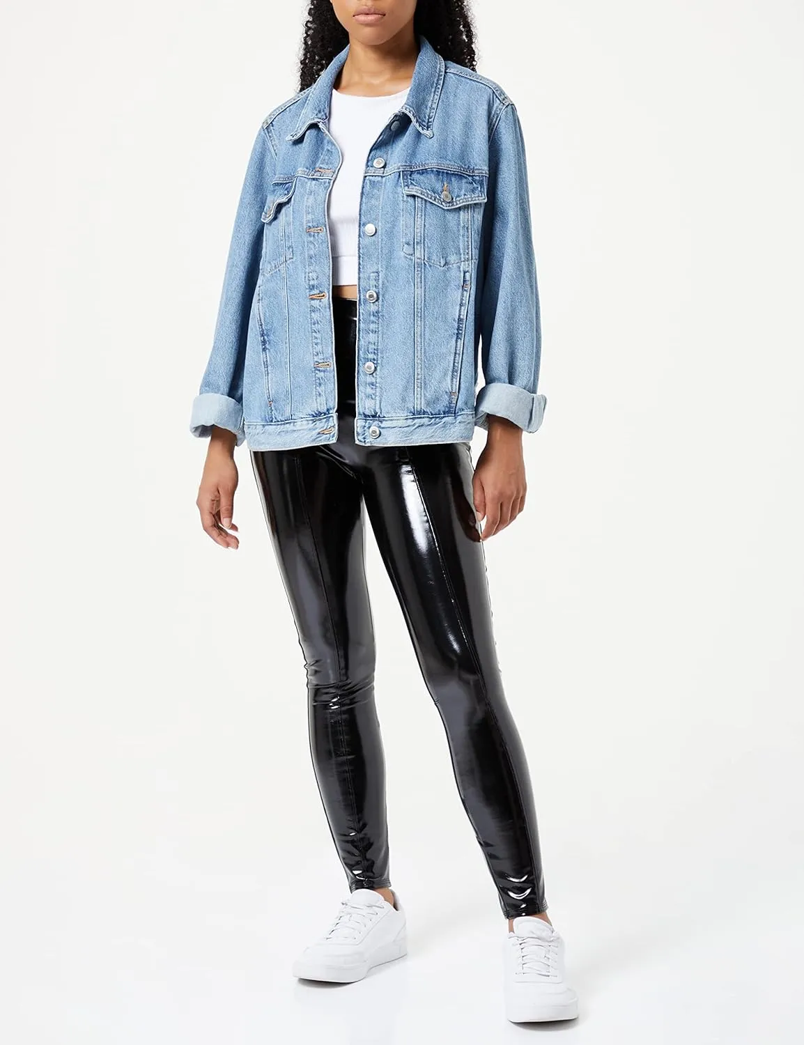 SPANX Women's Faux Patent Leather Leggings