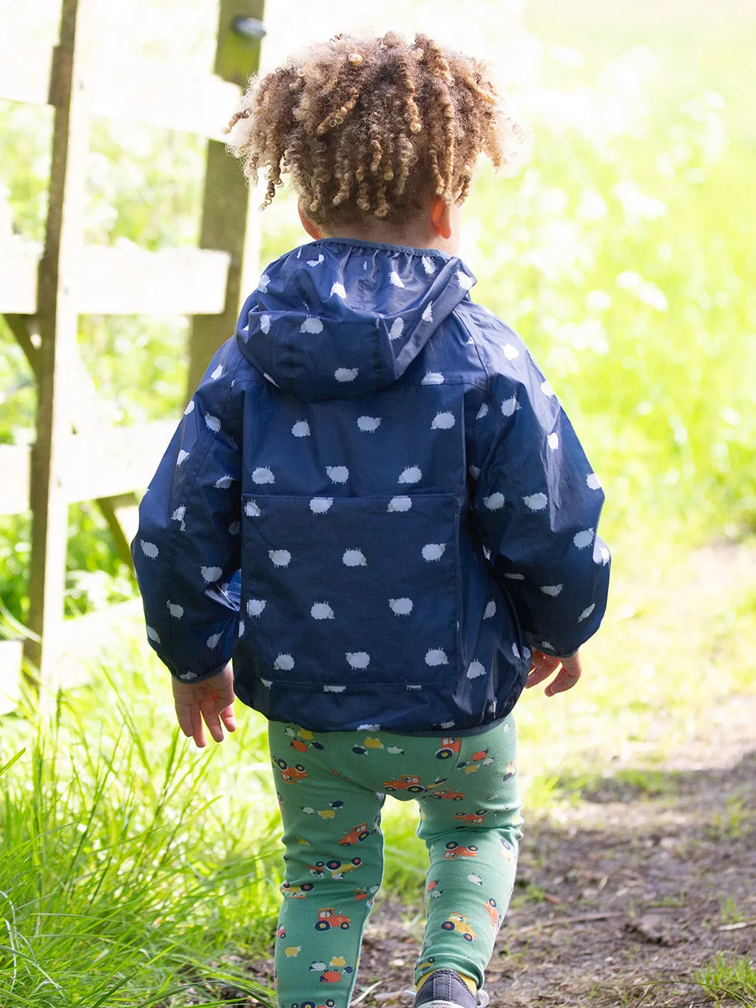 Spot the sheep puddlepack jacket