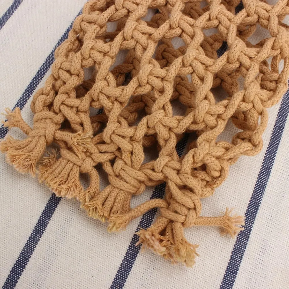 Straw Shoulder Bag for Women Handmade Knitting Cellphone Purse Bag With Shoulder Strap