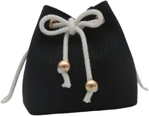 Strawberry Themed Bucket Handbag With Adjustable Strap Shoulder Purse Crossbody Bags For Daily Activities And Event