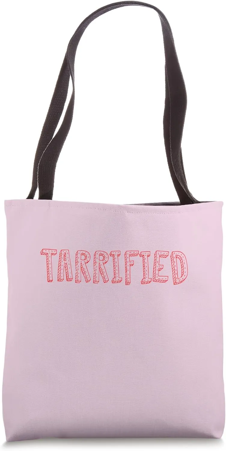 Tarrified | Tarrifs | USA | Politics | American Tote Bag