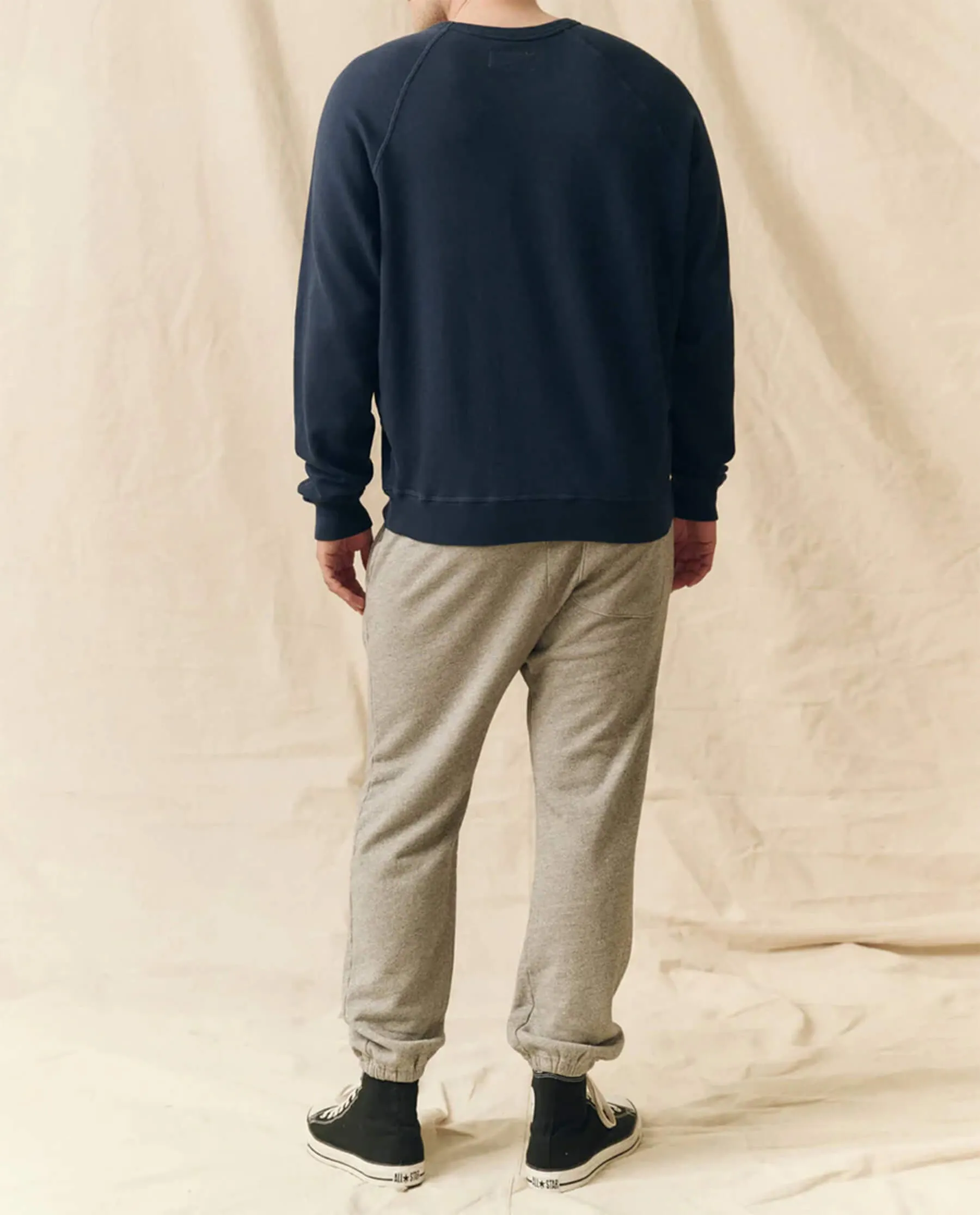 The Men's College Sweatshirt. -- True Navy