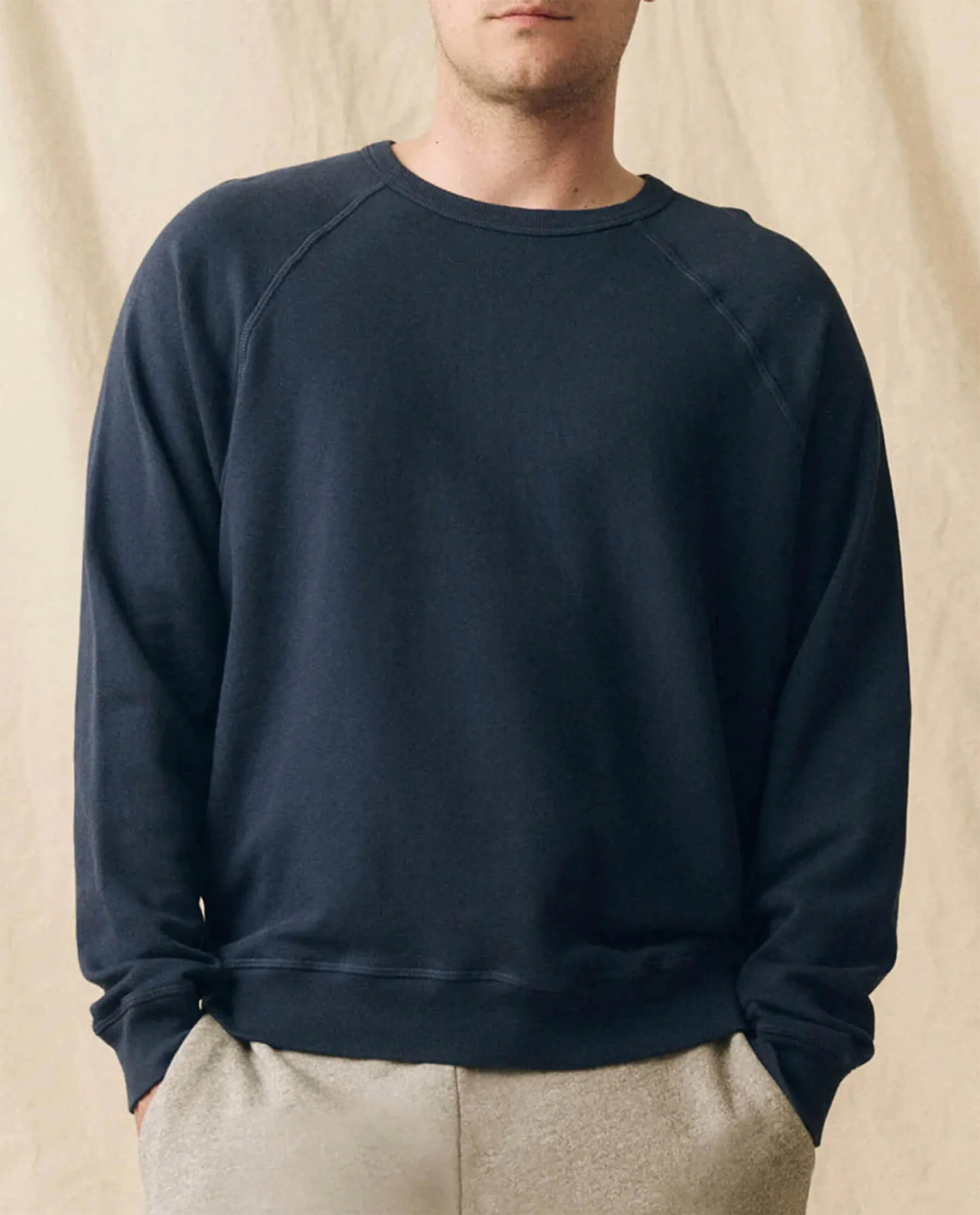 The Men's College Sweatshirt. -- True Navy