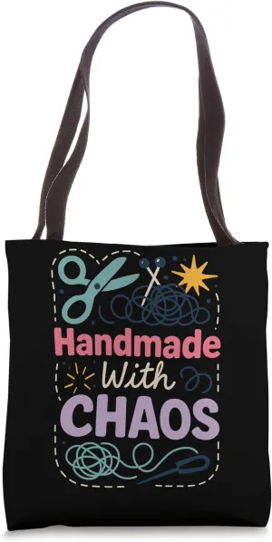 Thrifted Fashion Vintage Style Sustainable Secondhand Tote Bag
