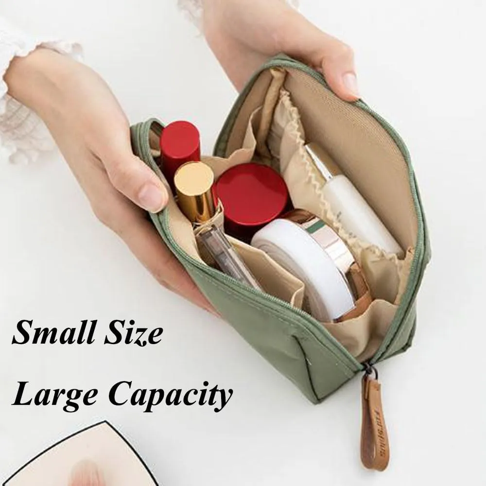 Tidynook Makeup Bag Small, Travel Mini Makeup Toiletry Bag For Purse,Pouch Cosmetic Bag Mini Portable Handbag For Women Girls (A3)