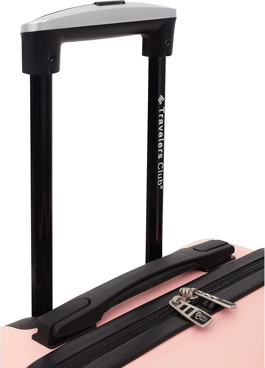 Travelers Club Richmond Spinner Luggage, Rose Gold, Carry-On 22-Inch