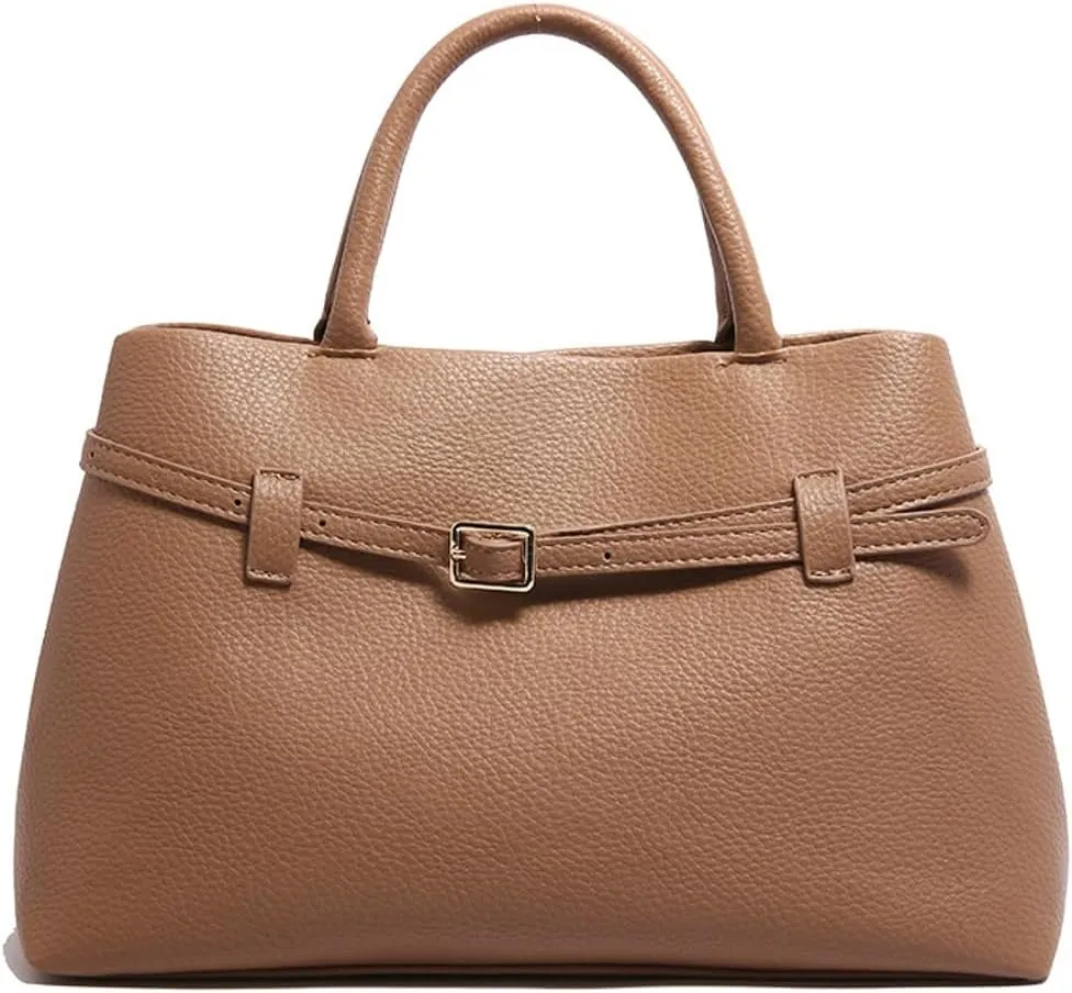 Trendy Tote Bags for Women PU Leather Top Handle Crossbody Bag Underarm Satchel Purse Designer Hobo Shoulder Handbag 2025