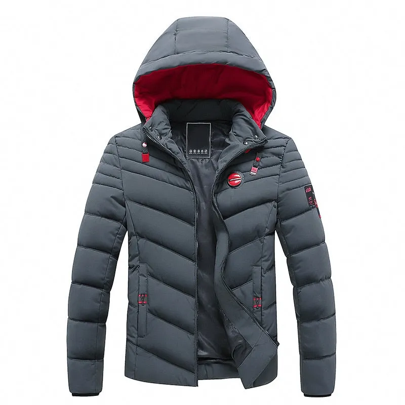 West Louis Brand Outwear Windproof Warm Coat