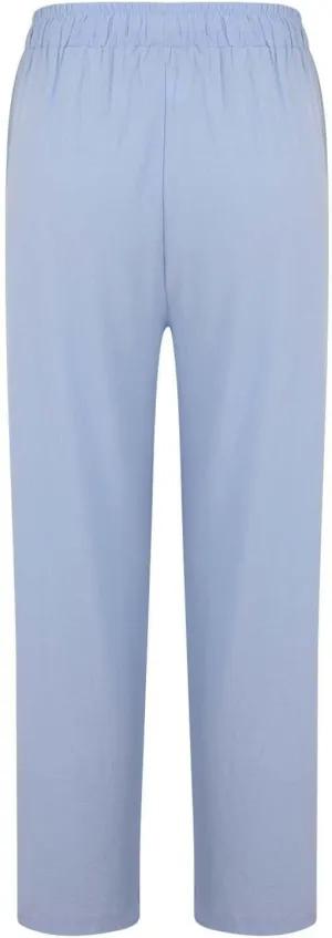 Women Linen Palazzo Pants Wide Leg,High Waist Casual Lounge Pant with Pockets Trendy Plus Size Loose Trousers Pants