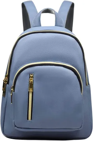 Women Mini Backpack Purse PU Leather Anti-theft Backpack Ladies Fashion Casual Travel Daypack Rucksack