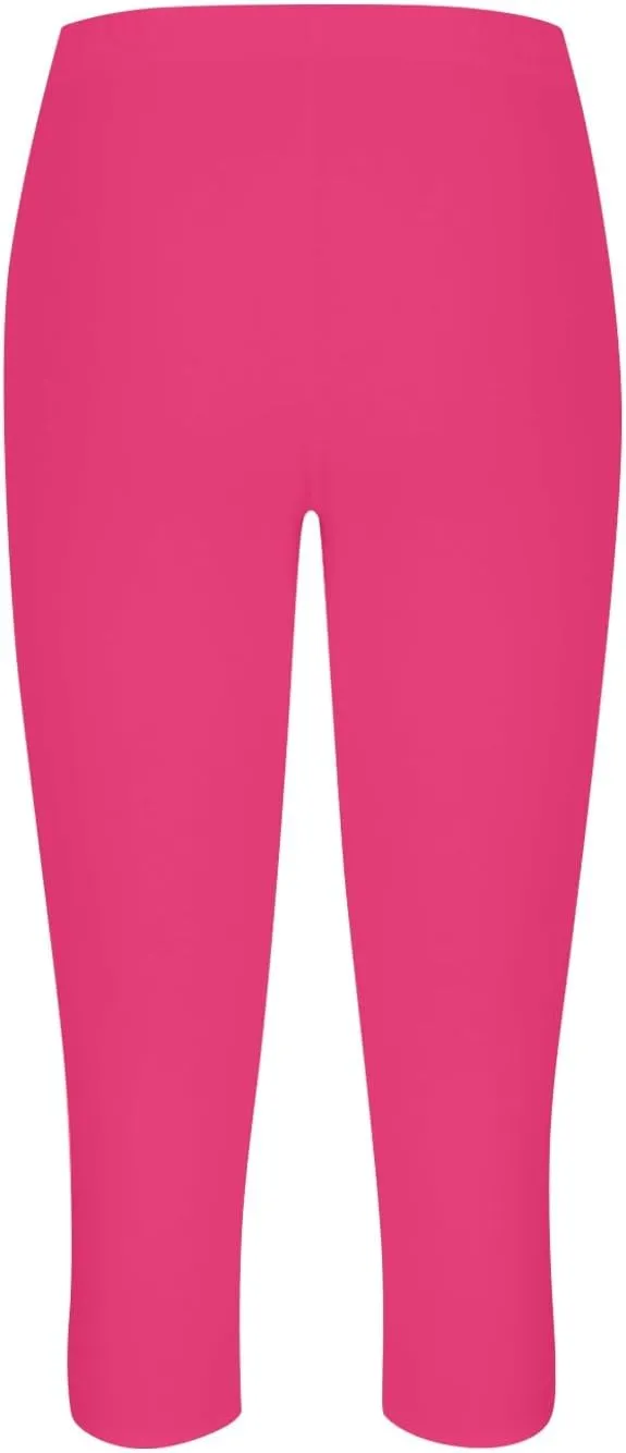 Womens Capris for Summer Dressy Cropped High Waist Yoga Pants Comfy Stretchy Leggings Workout Compression Trouser
