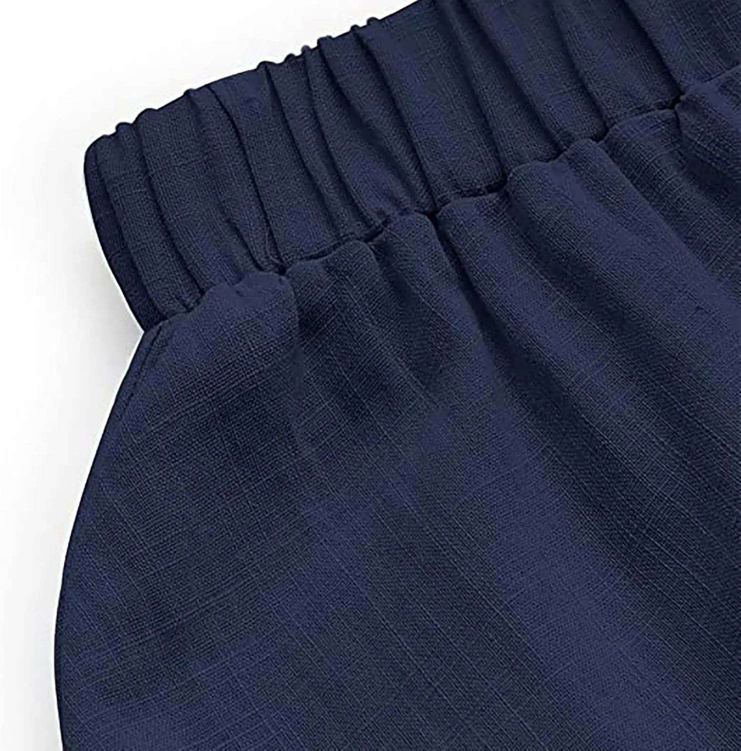 Women's Casual High Waist Pleated A Line Midi Skirt with Pocket Fashion Skirts for Women 2024 Trendy