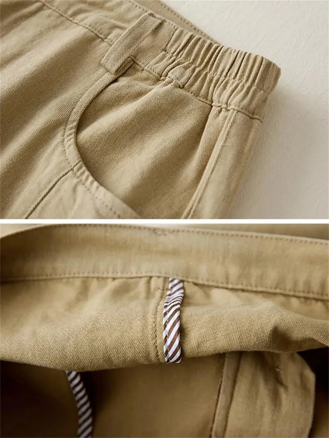 Women's Casual Thin Nine-Point Pants Loose High Waist Harem Pants Spliced Trousers