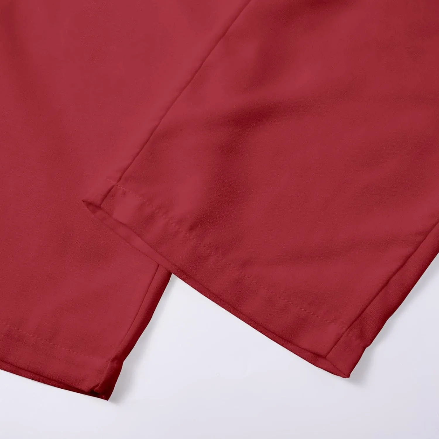 Womens Cotton Linen Palazzo Pants Pants Waist Casual Loose Trousers Drawstring Elastic Waist Casual Wide Leg