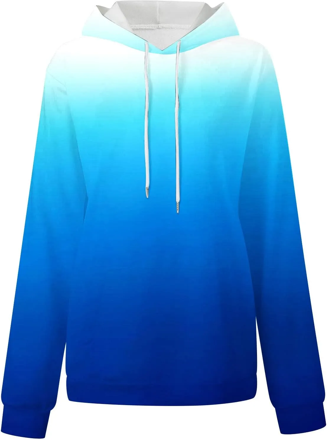 Womens Fall Fashion Hoodies 2023 Casual Oversized Long Sleeve Pullover Tops Gradient Loose Warm Hooded Sweatshirts