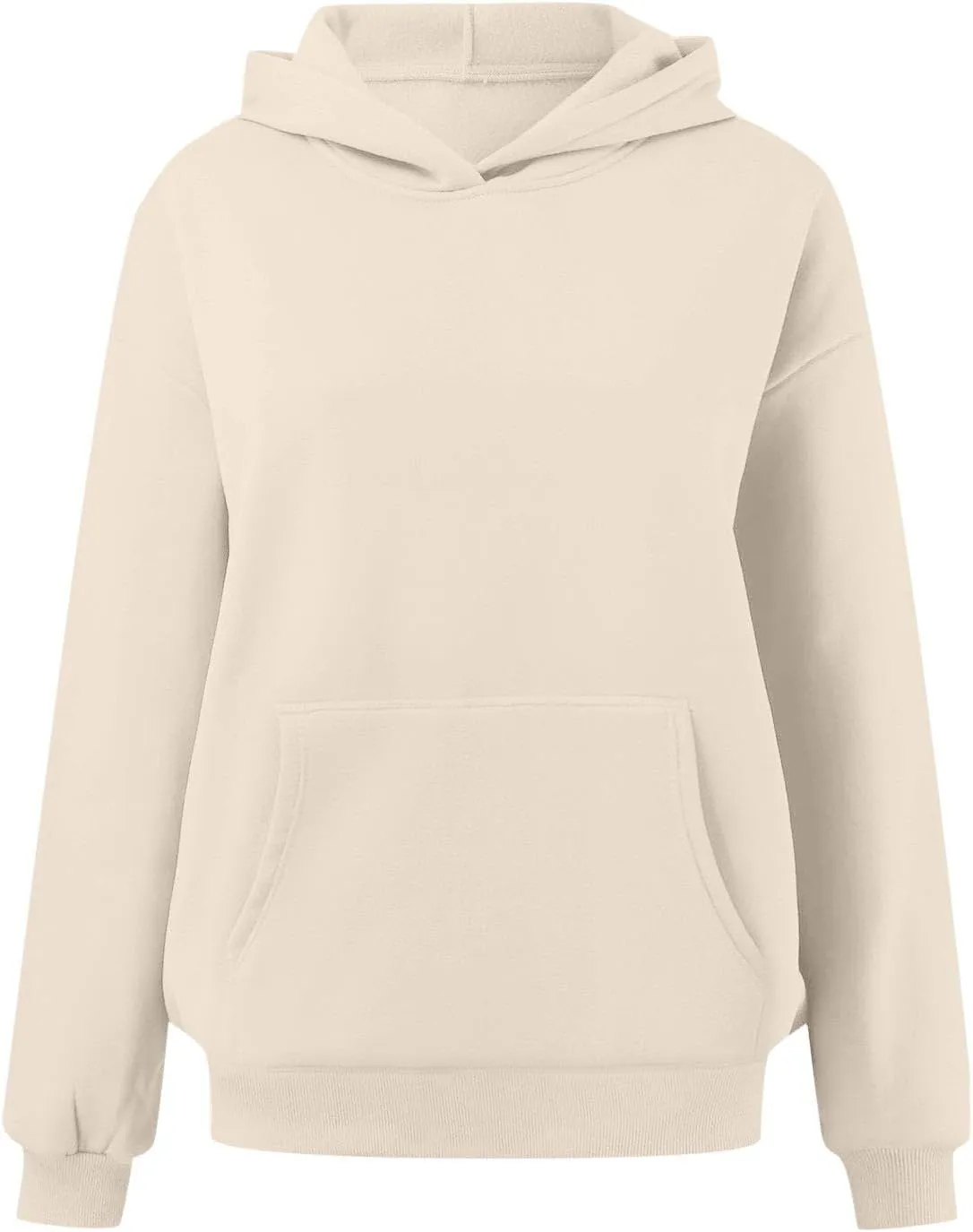 Women's Hoodies Pullover Sweatshirt Oversized Long Sleeve Comfy Fleece Casual Basic Sweatshirts 2024 Fall Outfits