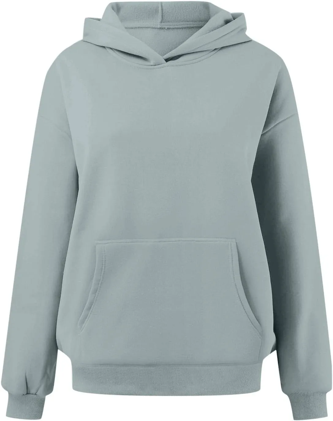 Women's Hoodies Pullover Sweatshirt Oversized Long Sleeve Comfy Fleece Casual Basic Sweatshirts 2024 Fall Outfits