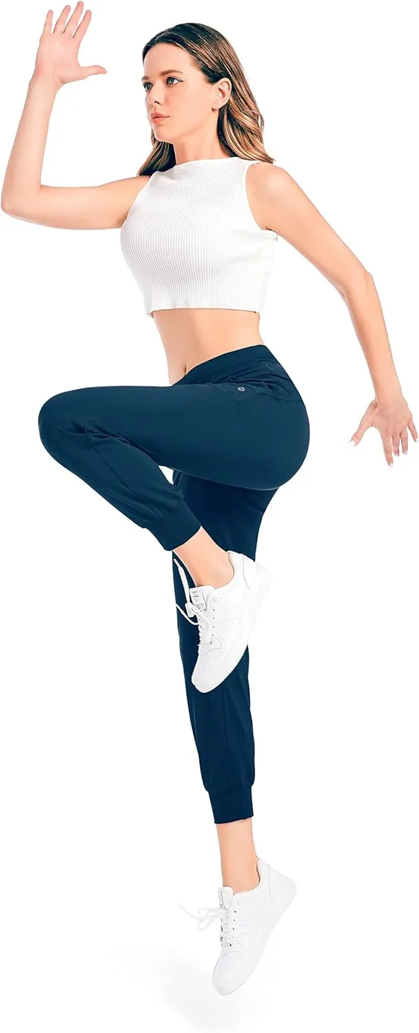 Women's Joggers Pants Lightweight Running Sweatpants with Pockets Athletic Tapered Casual Pants for Workout,Lounge