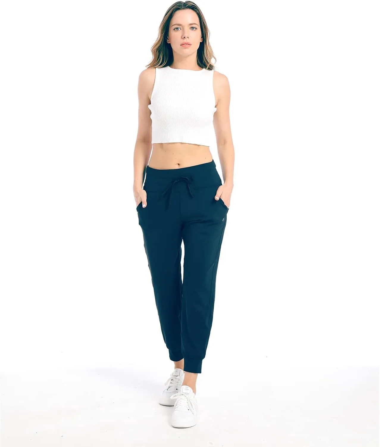 Women's Joggers Pants Lightweight Running Sweatpants with Pockets Athletic Tapered Casual Pants for Workout,Lounge