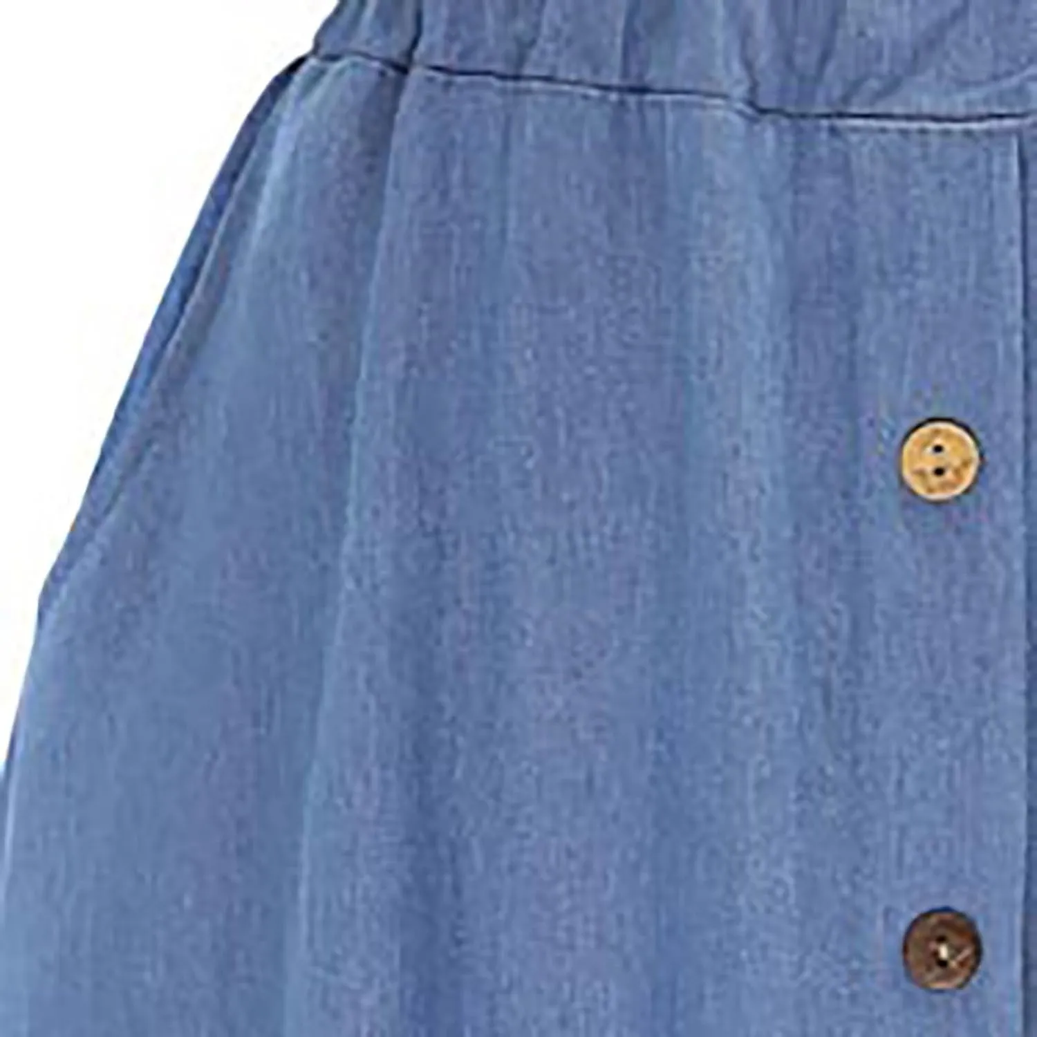 Women's Plus Size Denim Skirt Casual High Waisted A Line Midi with Elastic Waist for School Leather Pencil Skirts